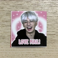 seventeen wonwoo mailing sticker