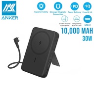 Anker Zolo A1685 Magnetic Power Bank, 10,000mAh Wireless Portable Charger with 30W Max Fast Charging