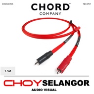 Chord ShawlineX ARAY Analogue RCA Interconnect 1.5M Made in England