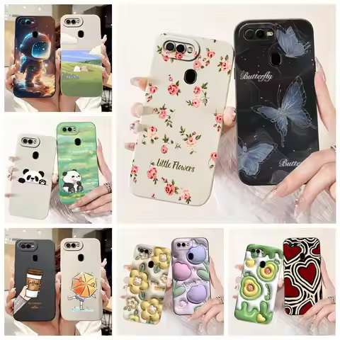 For Oppo A5s AX5s Case Oppo A12 New Fashion Candy Cover Soft Silicone Phone Case For Oppo A7 AX7 A12