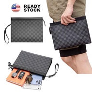 Casual Clutch Bag Business Office File Bag Beg Bimbit Beg Office Unisex Clutches Lelaki Perempuan (S