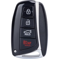 Keyless Entry Remote Key Fob Replacement for Hyundai Santa Fe 2013 2014 2015 2016 2017 2018 315MHz 4