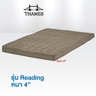 Thames ที่นอนยางพารา รุ่น Reading แก้ปวดหลัง Latex Made In Thailand ที่นอน topper ท็อปเปอร์ 3.5ฟุต 5ฟุต 6ฟุต mattress