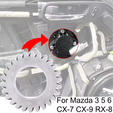 Durable Front Rear Left Right Window Regulator Motor Gear Adjustment For MAZDA 3 BK 2003 - 2009 5 II