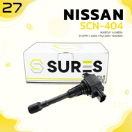 คอล์ยจุดระเบิด SURES - NISSAN MARCH / ALMERA / SYLPHY / JUKE / PULSAR / NAVARA / URVAN / X-TRAIL / T