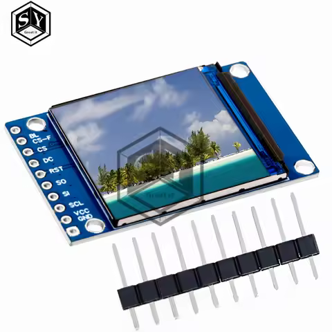 1.3-inch TFT LCD screen ST7789 small screen 240x240 display LCD square screen SPI color screen