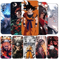 For Xiaomi Redmi Note 10 5G Case 6.5 inch cover For xiaomi poco M3 PRO 5G Phone Case silicon black tpu Japanese classic anime