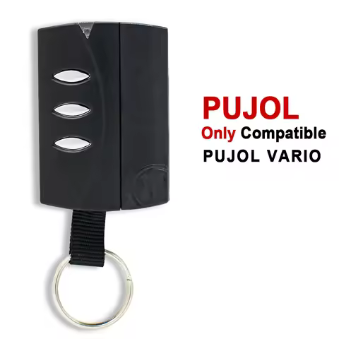 1/2/3/5/10PCS PUJOL VARIO Garage Door Remote Control 433.92mhz Rolling Code Only Compatible With PUJ