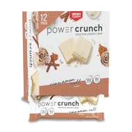 Protein Wafer Bars, High Protein Snacks with Delicious Taste, Cinnamon Roll, 1.4 Ounce (12 Count)