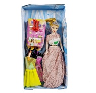 MAINAN BERBIE 2PCS BAJU SET PLUS ACCESORIES MAINAN BERBIE ANAK PEREMPUAN MAINAN BERBIE DAN BAJU