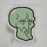 Pixel Handsone Squidward Sticker
