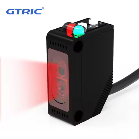 GTRIC E3Z-D61 Diffuse Reflection Photoelectric Sensor NPN PNP 12-24VDC Square Infrared Optical Switc