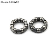 [RE] 2 x Bicycle Rear Wheel Axle 1/4 Inch x 7 Ball Bearing Cages Pair  Bike ♥R♥