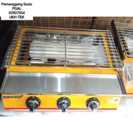 MATSUNICHI 3-BURNER SAUSAGE GRILL | BBQ STOVE | 3-BURNER STOVE | GRILL STOVE | Grill