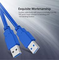 USB Extension USB 3.0 Male to Male Data Cable 1.5 METER