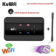 KuWFI Portable 4G Modem Router 3G/4G Wifi SIM Router Modem Pocket Wi-fi Mobile Hotspot Car Wi-fi Router With Sim Card Slot gubeng