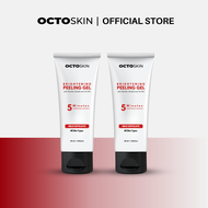 OCTOSKIN Paket Bundling 2pcs Brightening Peeling Gel 50ML - Mengangkat Sel Kulit Mati Mencerahkan Ku