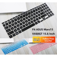 ASUS Keyboard Cover Vivobook S15 S531f S531 Zenbook 15 Mars 15 VX60GT 15.6'' Inch Laptop Keyboard Silicone Pro