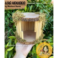 Hideout Hamster House Natural by Mochimi Hamie