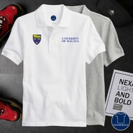 UNIVERSITI MALAYA T-SHIRT POLO - KUALITI PREMIUM