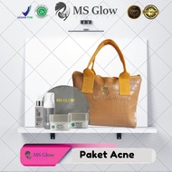 paket skincare lengkap ms glow 1 paket  lengkap BPOM 350 gram
