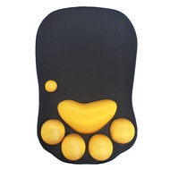 Cute Cat Paw Mouse Pad Kawaii Gaming Desk Pad Nonslip Silicone Mice Mat Table Mat Laptop Game Computer Keyboard Desk Set