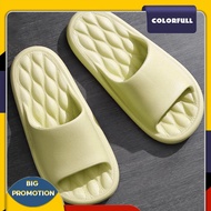 [Colorfull.sg] Bathroom Slippers EVA Thick Platform Slippers Indoor Home Sandals for Home Hotel