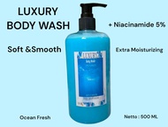 Sabun Mandi Cair SHINZU & LUXURY Botol pump isi 500 ml