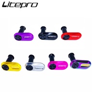 Litepro Folding Bike Modified Front Fork Aluminum Alloy Pivot 2/3 Generation Front Fork Axle Screw For Birdy Bicycle
