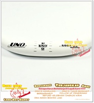 Stang Uno 25.4 Alloy Standar 6061 Putih Handlebar