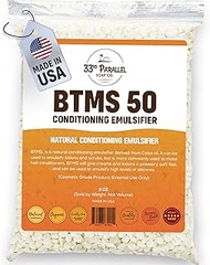 33rd PARALLEL | BTMS 50 (2 oz) Conditioning Emulsifier | 100% Natural Plant Derived | Behentrimonium
