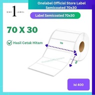 ONELABEL SEMICOAT LABEL 70 X 30 ~ 70X30 CONTENTS 400