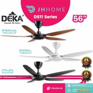 Deka 56" 5 Blades 14 Speed DC Motor DS11 | 52" 4 Blades 10 Speed DC Motor DC-X DCX WH | Ceiling Fan 
