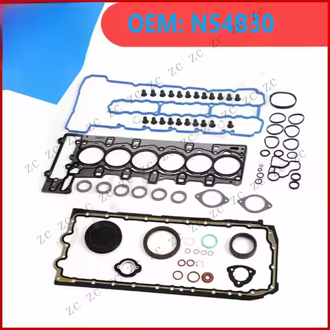 S+ N54B30 Engine Overhaul Gasket Seals Kit For BMW 335i 135i E60 E90 E92 E89 E71