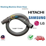 Washing Machine Drain Hose Spare Part For LG/ Samsung/ Hitachi 40mm