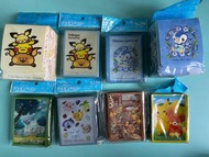 PTCG 官方卡盒卡套 比卡超進化家族Pokemon Yurutto(SOLD)/花束波加曼(HOLD)/小磁怪進化家族/小精靈進化石/伊布英雄/布撥比卡超