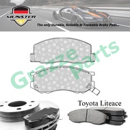 Münster Disc Brake Pad Front for Toyota Liteace Van KM36 1.5 1988-1999 5K 1.8 1982-1985 2Y