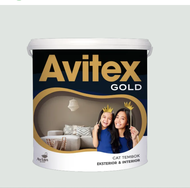 CAT TEMBOK 25KG DINDING LUAR EXTERIOR DAN INTERIOR AVITEX GOLD PILIH WARNA