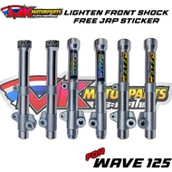 Lighten Front Shock for Wave125 ( FREE JRP STICKER ONLY )