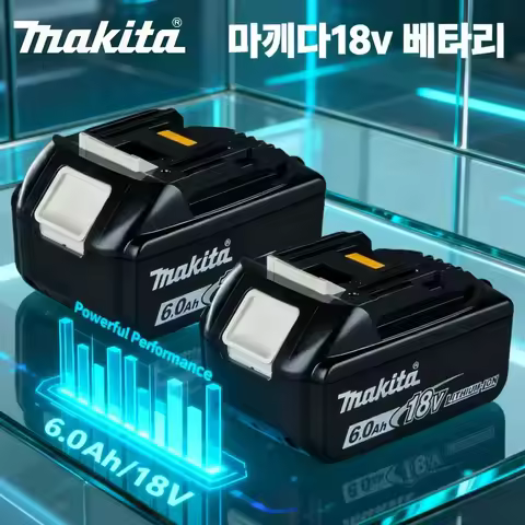 ️Original ▶Makita 18V Battery◀, 6.0Ah 5.0Ah Suitable For makita DDF487 DHP489 DTD173 DJV182 DGA404 D