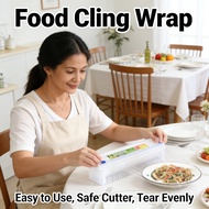 Film Cut Wrap Box Film Makanan Cling Food Wrap Cut Pembalut Plastik