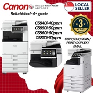 Canon Refurbished A+ Copier C5840i C5850i C5860i C5870i | Print Scan Copy Fax Duplex | 3-Year Warran