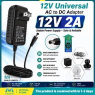 12V 2A Power Supply Adaptor AC 100-240V to DC 12V adapter For CCTV Security/TV Plus/WIFI Routers/DV
