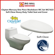Elongated Heavy Duty Soft Close Toilet Seat and Cover WSC75E9K1 Suitable for Johnson Suisse Micca On