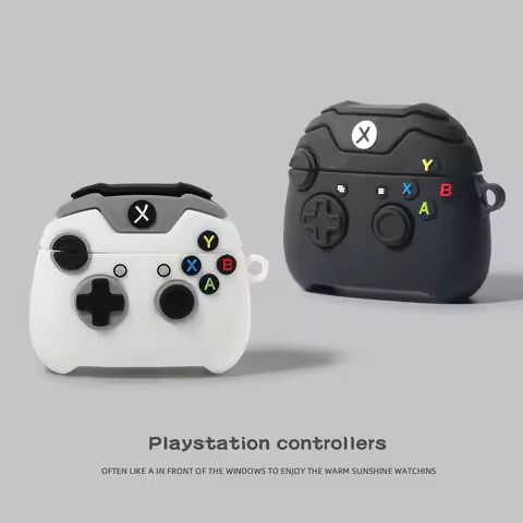 3D Earphone Case for AirPods 4 2024 Avocado Game Controller Cover for AirPods Pro 2 Charging Case He