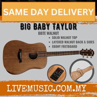 Taylor Big Baby Taylor-e Acoustic Guitar w/Walnut Top, Electronic and Bag