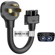 for Tesla NEMA 14-50 Adapter, 250V 32 Amp NEMA 14-50 Adapter for Tesla Gen 2, Heavy-Duty 17.5mm Cabl