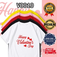 TSHIRT BE MY VALENTINE MEN WOMAN ROUND NECK SHORT SLEEVE COTTON SUMMER 2XL STREETWEAR V0010