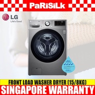 LG F2515RTGV Front Load Washer Dryer (15/8KG) (2-year warranty)