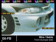 E6-FB Proton E6 Wira / Satria Fiber Front Bumper (E6) Body kit Bodykit